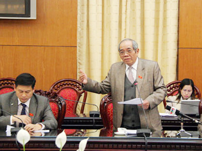 ĐB Nguyễn Đăng Kính Ảnh: Tiến Dũng