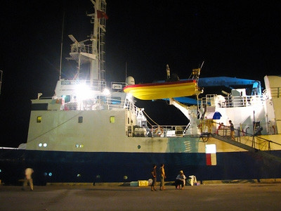 Tàu Bình Minh 02 lại về Nha Trang