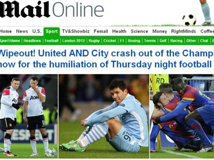 Báo giới toàn cầu “sốc” vì MU bị loại