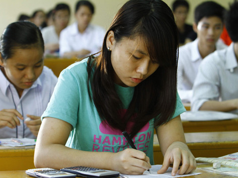 Nhiều thí sinh trượt thành đỗ đại học