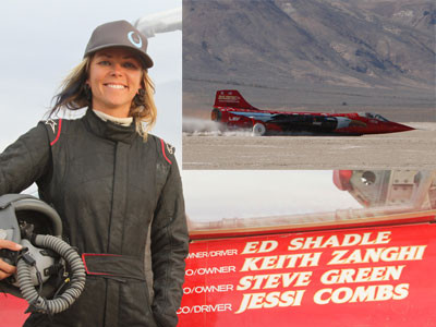 Người phụ nữ lái xe nhanh nhất thế giới