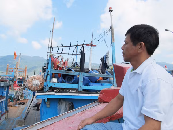 Thuyền trưởng Lê Văn Chiến một lòng với biển