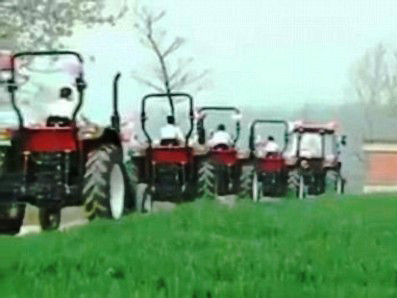 Đưa nàng về dinh bằng… hạm đội máy cày