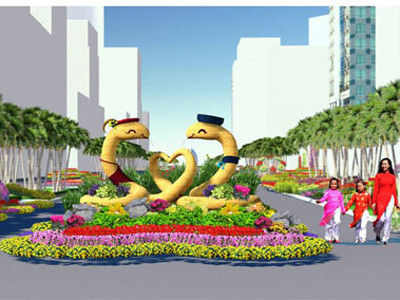 Nhiều kỷ lục ở đường hoa Nguyễn Huệ