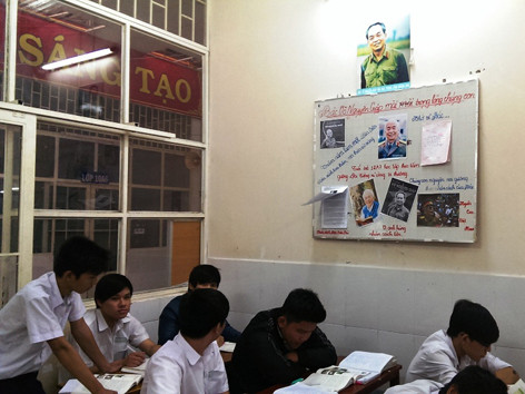 Truyền lửa dân tộc ngay tại lớp học