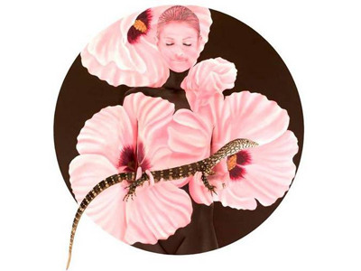 Độc đáo thiếu nữ nude trong tranh