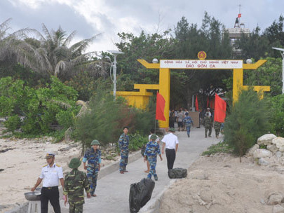 Sắc xuân trên đảo Sơn Ca - Trường Sa