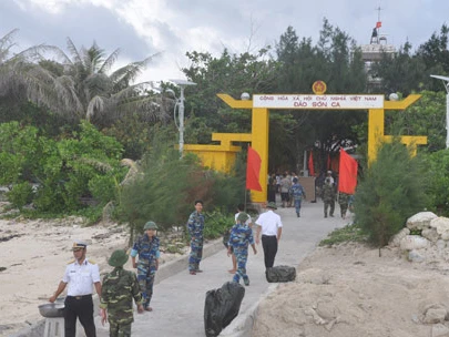 Sắc xuân trên đảo Sơn Ca - Trường Sa