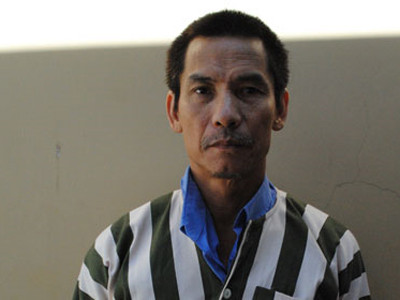 Ngô Văn Long - một mắt xích quan trọng trong đường dây làm bằng giả ở Đồng Nai. Ảnh: Anh Anh (Tuổi Trẻ)