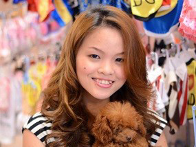 Cô gái mở cửa hàng quý tộc cho thú cưng