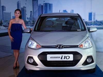 Cận cảnh xế nhỏ Hyundai Grand i10