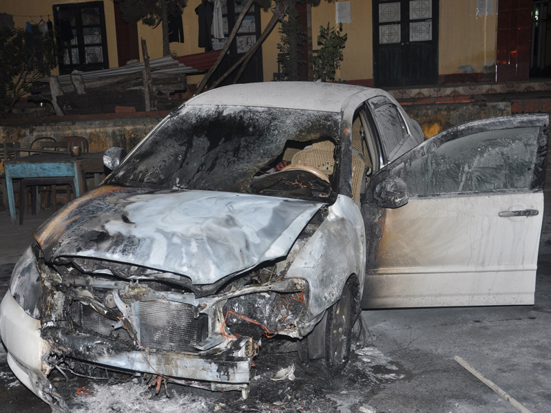 Lại cháy xe máy, ô tô