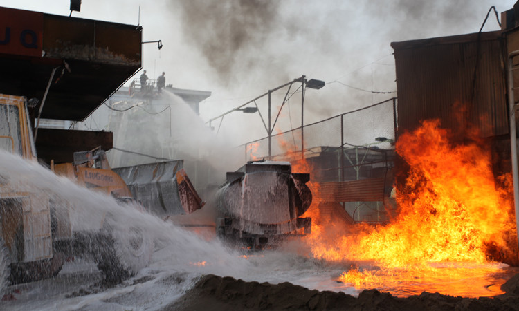 Vụ cháy cây xăng thiệt hại khoảng 7 tỷ đồng