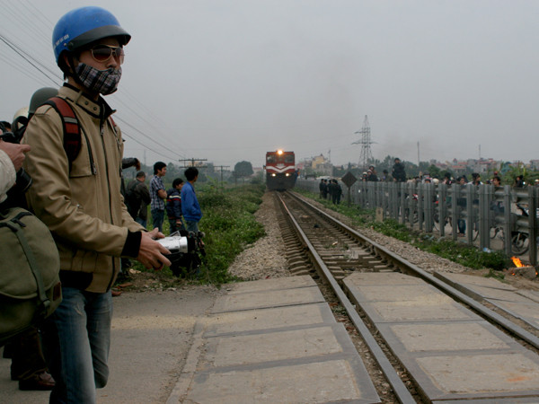 Khu vực xảy ra vụ tai nạn giao thông