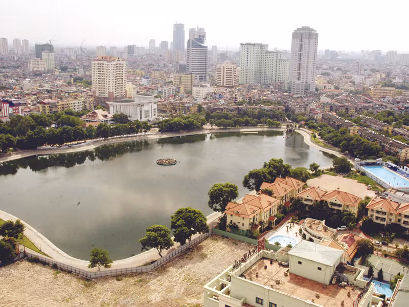 Một góc đô thị Hà Nội. Ảnh: Phạm Yên