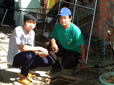 Giếng thần ở ấp sinh đôi