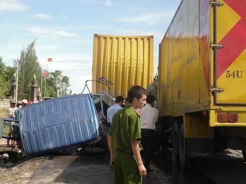 Hiện trường vụ tai nạn