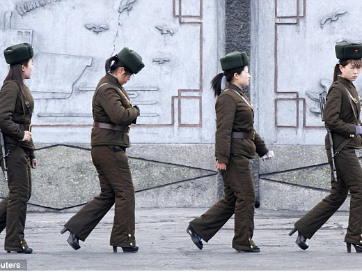 ‘Bóng hồng’ của quân đội Triều Tiên