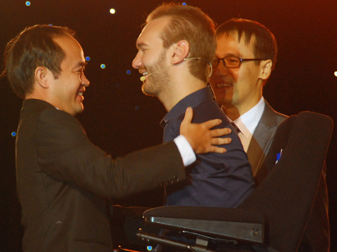 Người không chân tay và ước mơ nửa tỷ USD