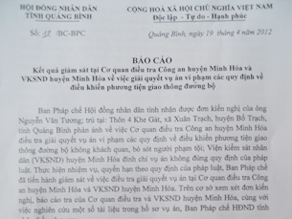Chuyện hi hữu: làm đơn xin “được” khởi tố