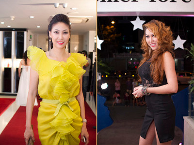 Hoa hậu Hà Kiều Anh kín đáo, Phi Thanh Vân gợi cảm