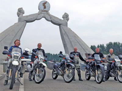 Đoàn phượt đi xuyên Triều Tiên