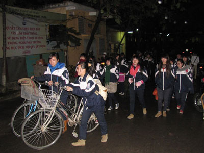 Các trường được linh động giờ tan lớp