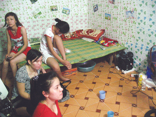 Một phòng trọ của nữ công nhân tại KCN Thăng Long, Hà Nội Ảnh: Ngọc Mai