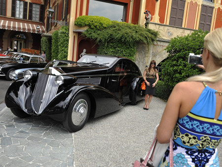 Xế cổ quần tụ tại Concorso d’Eleganza