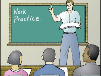 Môn tiếng anh: Mưa dầm thấm lâu