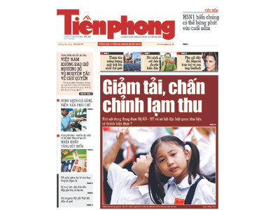 Tin bài đáng chú ý trên nhật báo Tiền Phong số 243