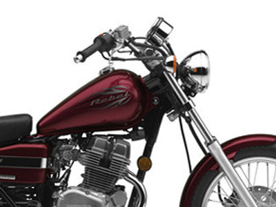 Honda Rebel 250 trở lại với phiên bản 2012