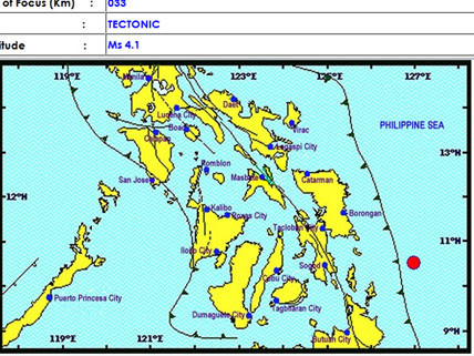 Hai trận động đất liên tiếp xảy ra ở Philippines