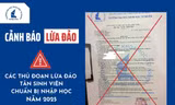 Trước giờ công bố điểm chuẩn, nhiều trường đại học phát đi thông báo cảnh giác với thông tin mạo danh lừa đảo
