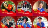 Bạn trẻ hào hứng thay ảnh đại diện Kỷ niệm 80 năm Cách mạng tháng Tám và Quốc khánh 2/9
