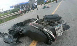 Hai người tử vong sau va chạm giữa ô tô tải và xe máy trên Quốc lộ 1