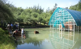 Tháp Chăm nghìn năm tuổi tại Huế ngâm nước nhiều ngày: Xử lí thế nào?