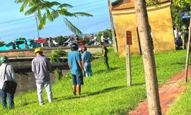 ‘Nghịch tử’ dùng dùi đục tấn công mẹ và người thân rồi nhảy xuống sông