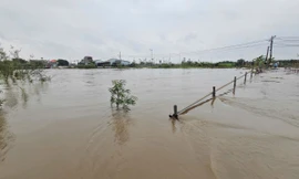 Huế ngập lụt chưa từng thấy từ đầu mùa mưa bão 