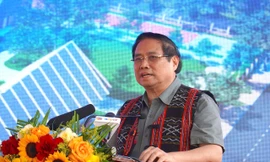Thủ tướng Phạm Minh Chính dự lễ khởi công trường học tại xã biên giới ở Đà Nẵng
