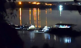 Kiểm tra, xử lý vụ tàu hút cát hoạt động trái phép trên sông Đăk Bla