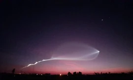 Vệt sáng lạ trên bầu trời Quảng Ngãi sáng nay, chuyên gia nói gì?