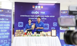Tuổi trẻ Đà Nẵng sôi động tranh tài livestream chợ phiên OCOP, sáng tạo sản phẩm AI