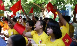 Xúc động buổi khai giảng đầu tiên của những 'vầng trăng khuyết' ở Đà Nẵng