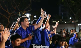 Hàng nghìn bạn trẻ Đà Nẵng hòa giọng cùng Chuyến xe Tự hào Việt Nam