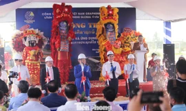 Động thổ nhà máy sản xuất vật liệu graphene đầu tiên tại miền Trung