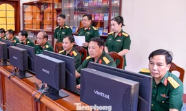 Bộ đội Gia Lai chuyển đổi số 