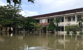 Vùng trũng phía Đông Gia Lai ngập nước, hàng nghìn học sinh phải nghỉ học