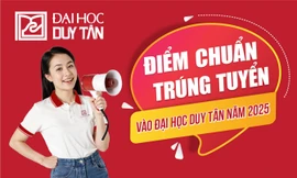 Đại học Duy Tân công bố Điểm chuẩn TRÚNG TUYỂN đại học hệ chính quy năm 2025 