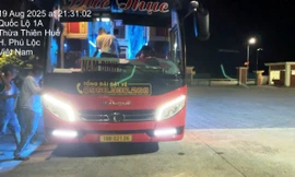 Xe khách bị phạt gần 100 triệu đồng vì chở quá số người quy định